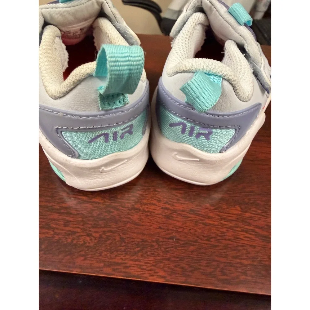 Nike Air Max Bolt Toddler Kids Shoes Light Violet Teal CW1629-500 Size 5C